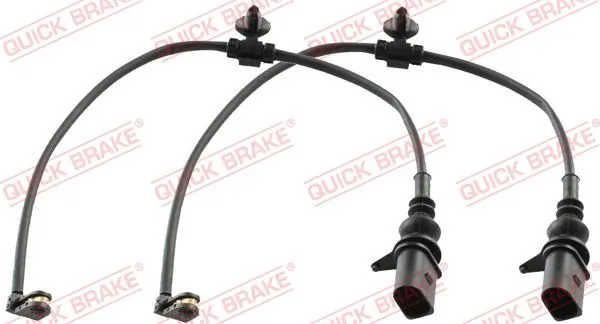 Warning Contact, brake pad wear